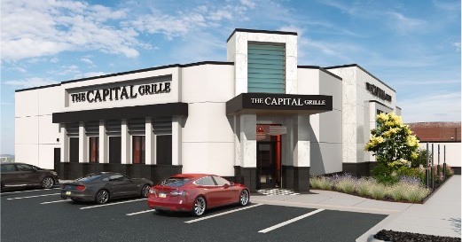 front of capital grille