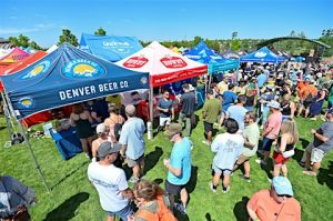 people at beer festival