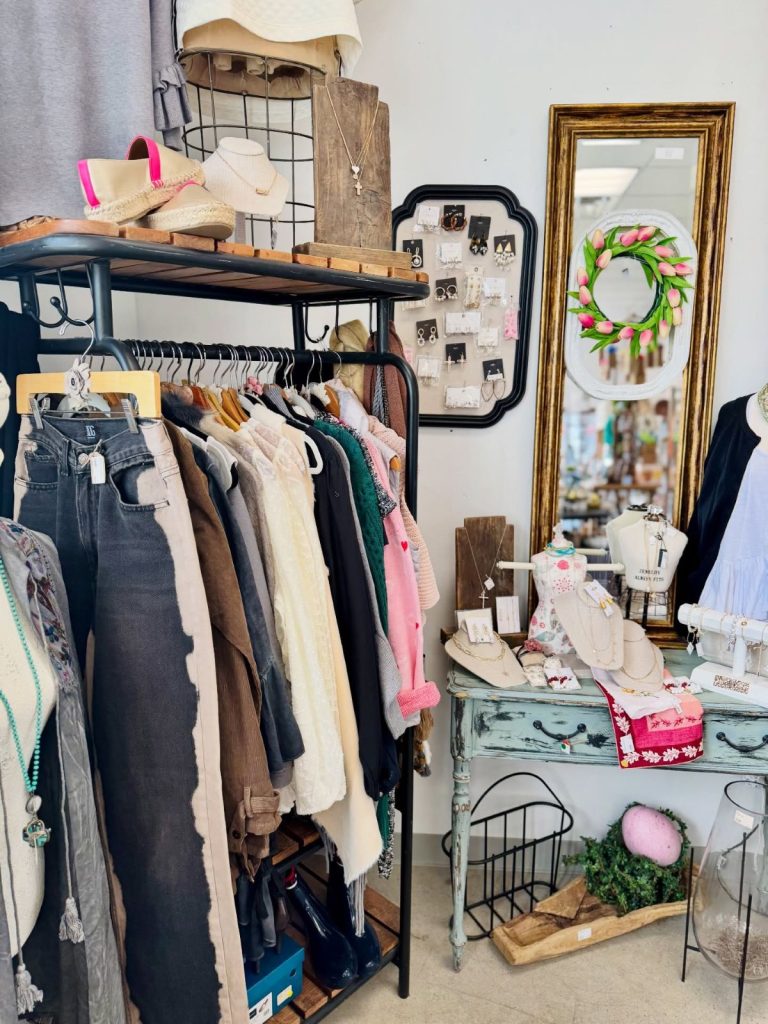 vendor booth at curate mercantile