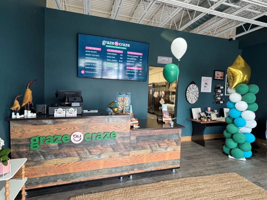 interior of graze craze highlands ranch