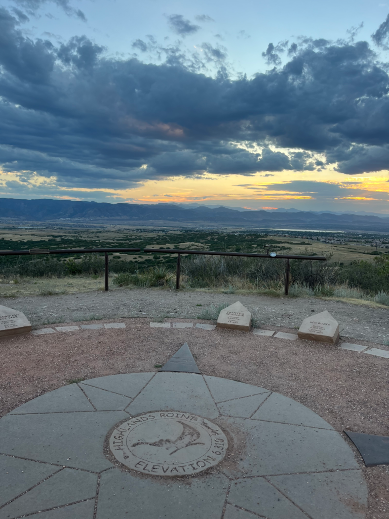 sunset view